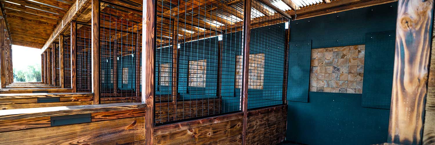 rows of axe throwing lanes at wild west social in winchester, ca