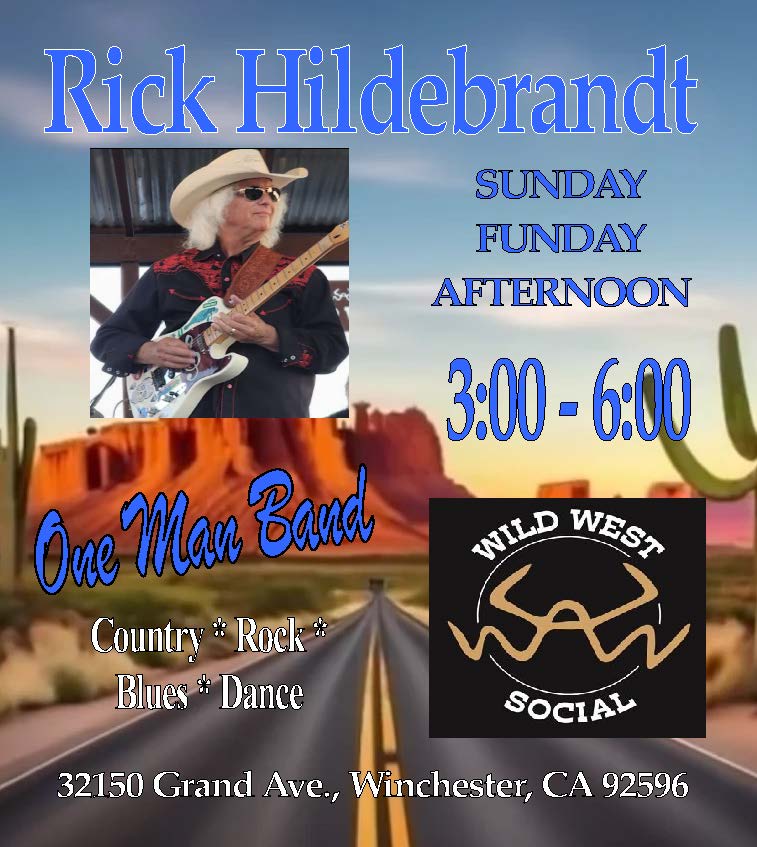 rick hildebrandt event poster